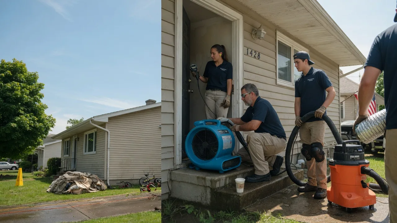 Water Damage Restoration in Dixon, IL near me